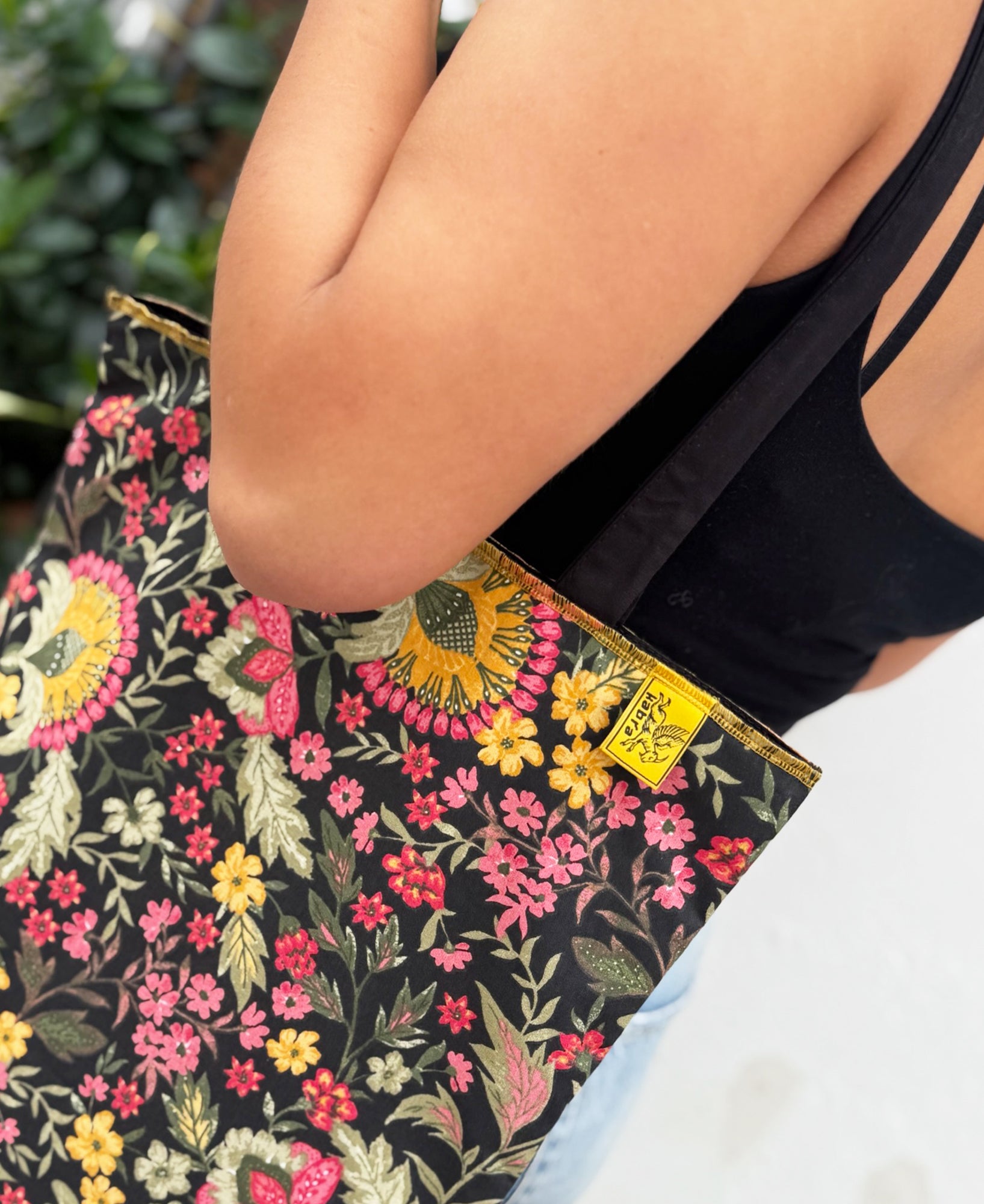 Tote Bag Flower Power