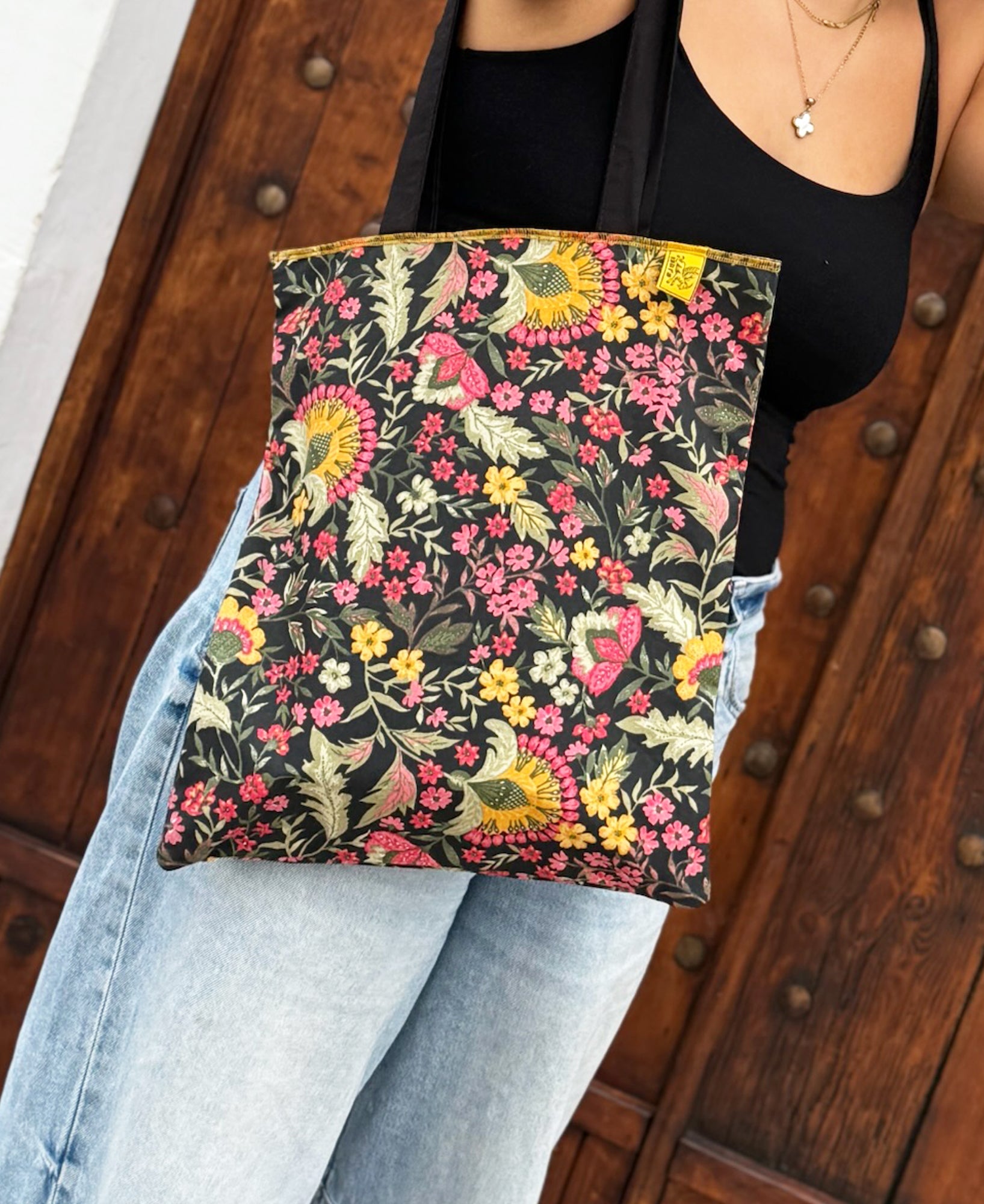 Tote Bag Flower Power