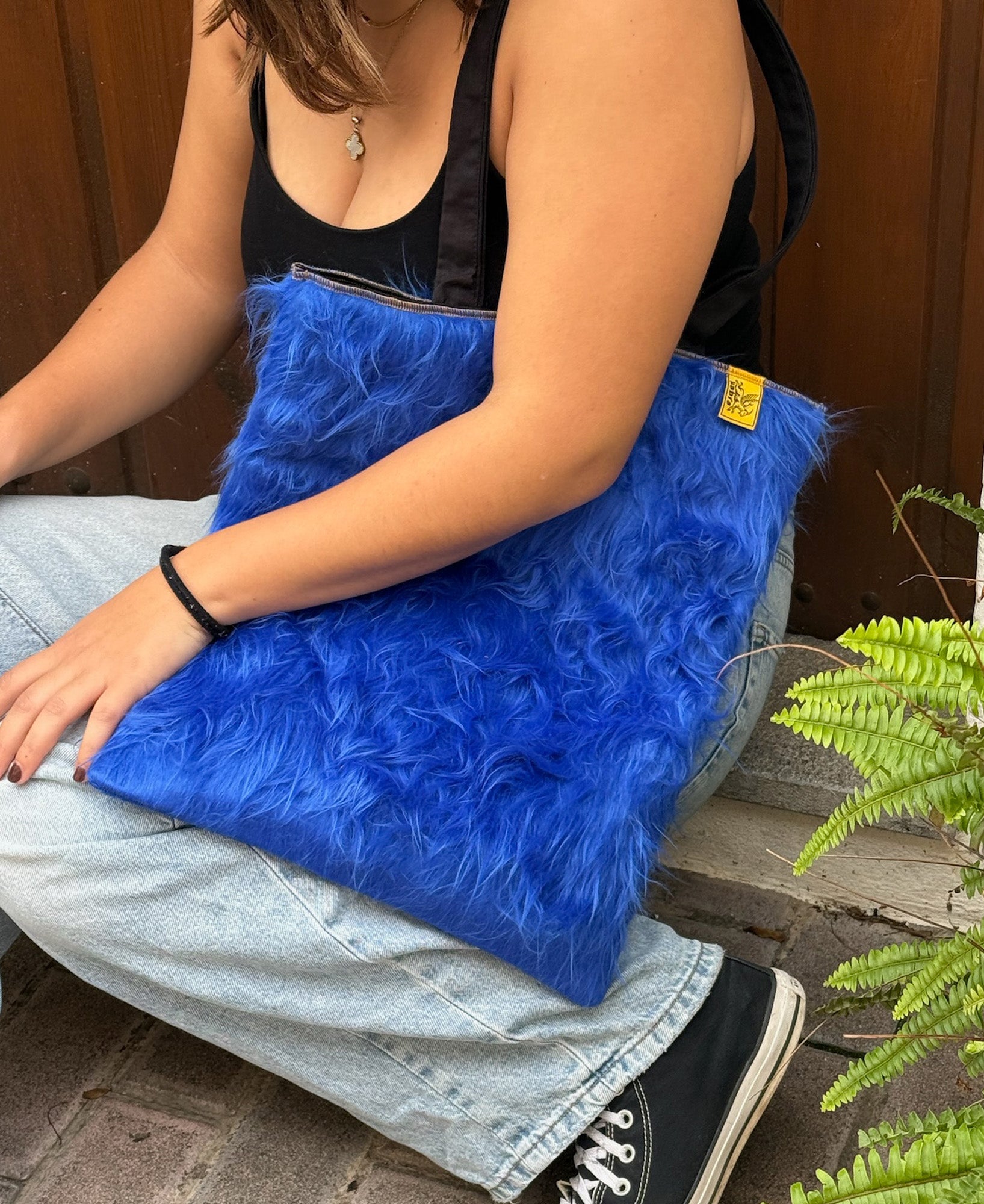 Tote Bag Blue Peludis